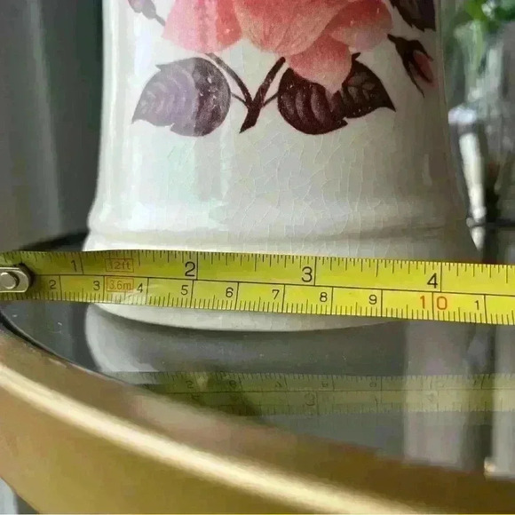 Vintage Boho Double Handle Ceramic Vase - Picture 11 of 11